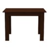Τραπέζι Manka pakoworld σε wenge απόχρωση 110x80x77εκ
