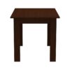 Τραπέζι Manka pakoworld σε wenge απόχρωση 110x80x77εκ