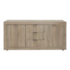 Μπουφές Doha pakoworld σε sonoma απόχρωση 180x45x80.5εκ