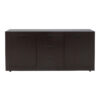Μπουφές Doha pakoworld σε wenge απόχρωση 180x45x80.5εκ