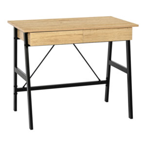 Γραφείο εργασίας επαγγελματικό Amazon pakoworld χρώμα sonoma 120x75x75εκ