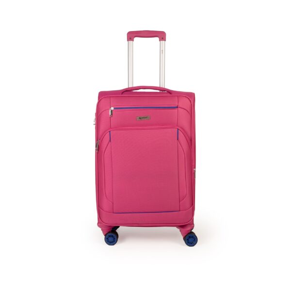 SUPER ΠΡΟΣΦΟΡΑ Βαλίτσα trolley Spectra Cardinal μεσαία 5000/60cm ροζ