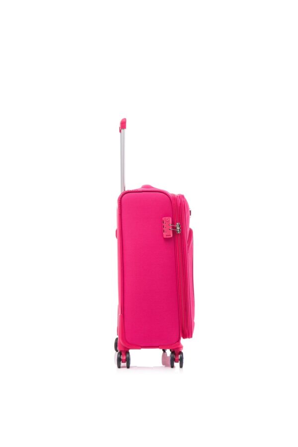 SUPER ΠΡΟΣΦΟΡΑ Βαλίτσα trolley Spectra Cardinal μεσαία 5000/60cm ροζ