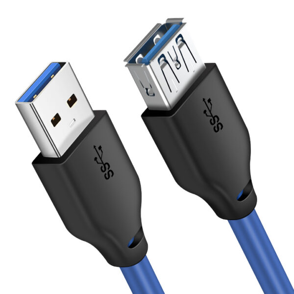CABLETIME καλώδιο προέκτασης USB 3.0 CT-C160-U3-AMAF, 5Gbps, 1m, μπλε