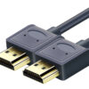 CABLETIME καλώδιο HDMI AV540-USHEAAG με Ethernet, slim, 4K/60Hz, 18 Gbps, 1.8m, μπλε