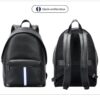 Δερμάτινο Σακίδιο πλάτης Αντικλεπτικό 17L Laptop 15,6” Bopai 61-123551 μαύρο