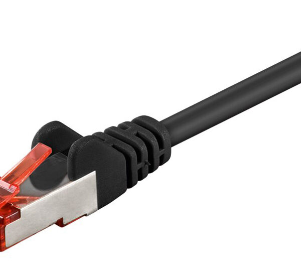 GOOBAY καλώδιο δικτύου 68700, CAT 6 S/FTP, copper, 250MHz, 5m, μαύρο