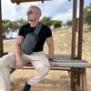 Τσαντάκι ώμου χιαστί crossbody Bange 7221 γκρί