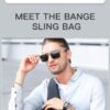 Τσαντάκι ώμου χιαστί crossbody Bange 7258 μαύρο