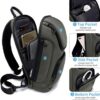 Τσαντάκι ώμου χιαστί crossbody Bange 7565 χακί