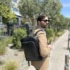 Δερμάτινο σακίδιο πλάτης Cardinal 20 L 8110 black