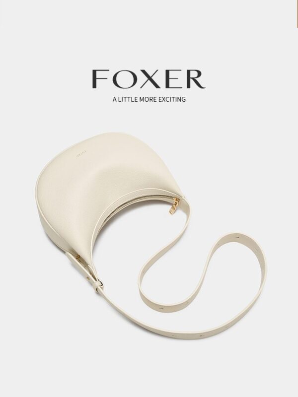 Γυναικεία Τσάντα Χιαστί Ώμου tote Foxer 901155F κρεμ