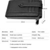 Δερμάτινo πορτοφόλι  Cardinal 9039 black