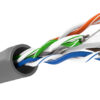 GOOBAY καλώδιο δικτύου 95694, CAT 6 U/UTP, CCA, 100m, γκρι