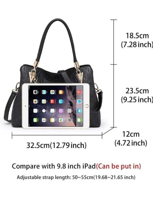 Δερμάτινη Γυναικεία Τσάντα Shopper 'Ωμου Foxer 962061F μαύρο