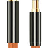 CABLETIME καλώδιο προέκτασης ήχου 3.5mm CT-AV311-P11FG, gold plated, 1m, μαύρο