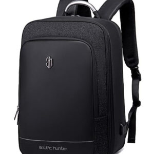 ARCTIC HUNTER τσάντα πλάτης B00465 με θήκη laptop 15.6", 25L, μαύρη