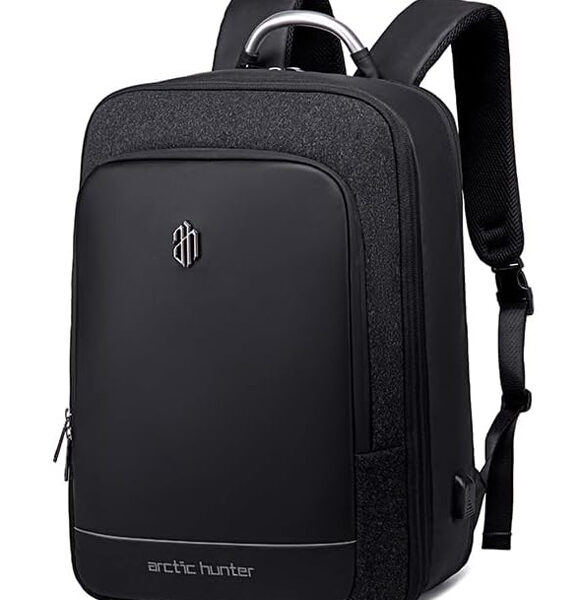 ARCTIC HUNTER τσάντα πλάτης B00227L με θήκη laptop 17", 41L, USB, μαύρη