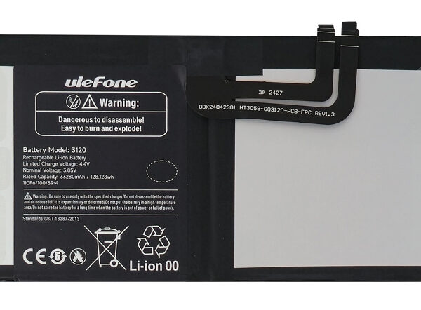 ULEFONE μπαταρία για tablet Armor Pad 3 Pro