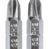 DELI σετ μύτες κατσαβιδιού DL251002, μαγνητικές, PH2x25mm, 2τμχ