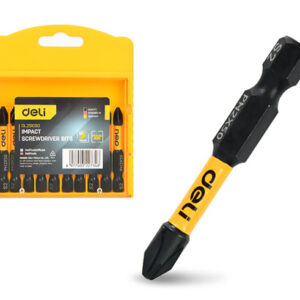 DELI κατσαβίδι ίσιο ηλεκτρολόγου DL5161501, μαγνητικό, 6.5x150mm, VDE 1000V