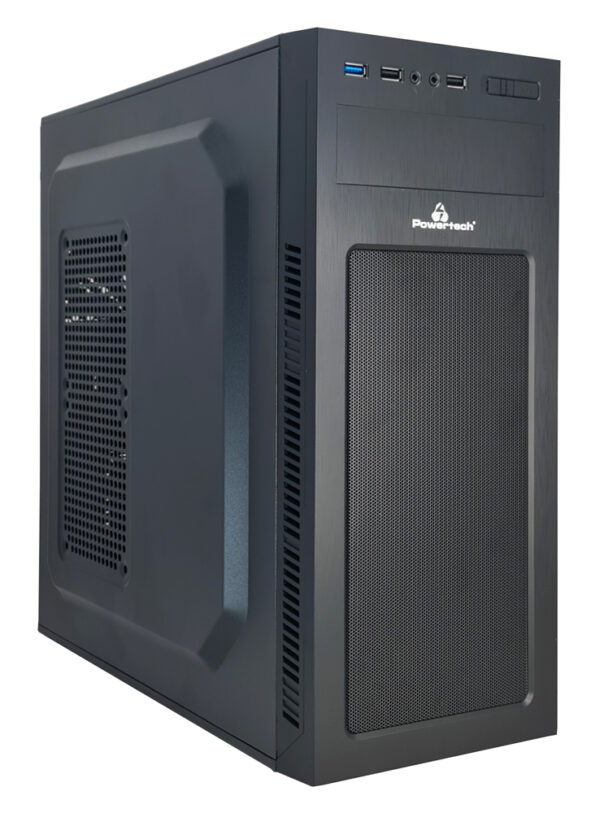 POWERTECH PC DMPC-0179, INTEL CPU i3-14100, 8GB, 256GB SSD, FreeDOS
