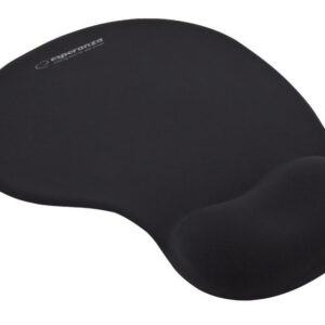 POWERTECH mouse pad PT-1292, 20x18cm, μαύρο