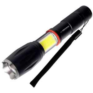 LTC μίνι φορητός φακός LED LXLL38, 50lm, μαύρος