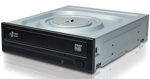 HLGS Super Multi DVD recorder GH24NSD5, M-Disc, 24x, SATA, μαύρο
