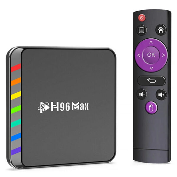 H96 MAX TV Box W2, 4K, S905W2, 4/32GB, WiFi 6, Bluetooth, Android 11
