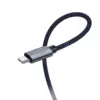 HOCO U134 καλώδιο Type-C σε Type-C, PD QC3.0, 5A 240W, 1,8μ, μπλε