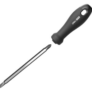 DELI κατσαβίδι ίσιο ηλεκτρολόγου DL5161501, μαγνητικό, 6.5x150mm, VDE 1000V