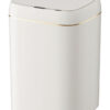 HOME USE κάδος απορριμμάτων HUH-0188 με φωτοκύτταρο, 13lt, λευκός