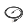 Hoco X96 καλώδιο φόρτισης-δεδομένων USB-A σε USB-C, 100W, PD, 6A, 1μ, μαύρο