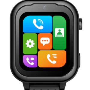 INTIME GPS smartwatch για παιδιά IT-051, 1.28", camera, 4G, IPX7, μαύρο