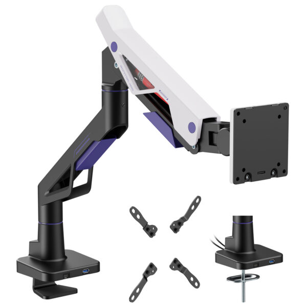 BRATECK gaming βάση γραφείου οθόνης LDT95-C012UC, 24-57", έως 30kg, heavy duty