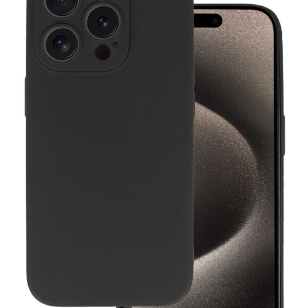 POWERTECH θήκη MATT MOB-1969 για iPhone 16 Pro, μαύρη
