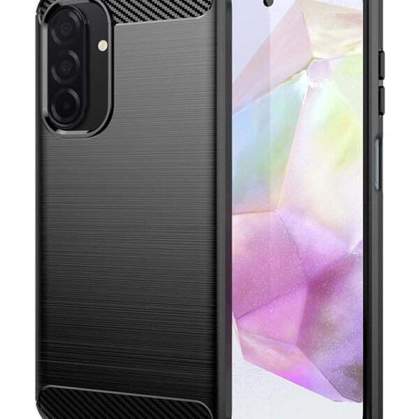 POWERTECH Θήκη Carbon MOB-2004 για Samsung A26 5G, μαύρη