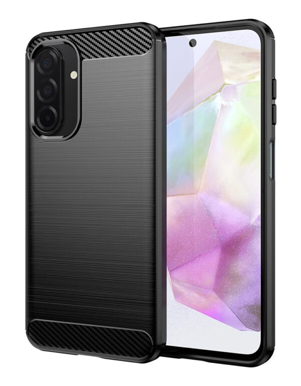 POWERTECH Θήκη Carbon MOB-2004 για Samsung A26 5G, μαύρη