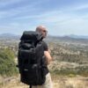 Σακίδιο πλάτης ορειβατικό Cardinal 70L MT-024 μαύρο