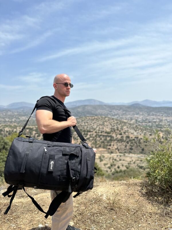 Σακίδιο πλάτης ορειβατικό Cardinal 60L MT1069 μαύρο