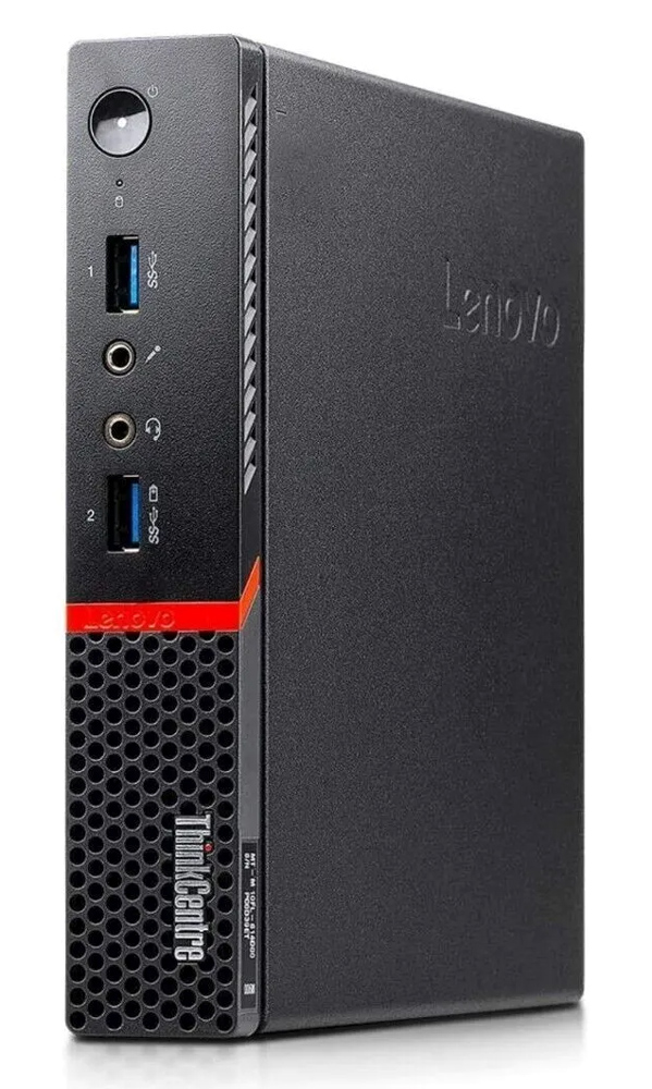 LENOVO PC ThinkCentre M700 Micro, Refurbished Grade A Repainted, i5-6400T, 8/128GB SSD, FreeDOS