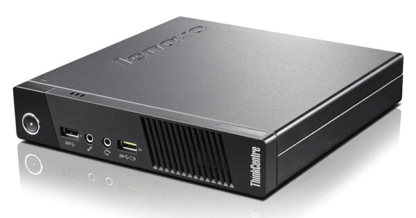 LENOVO PC ThinkCentre M53 Micro, Refurbished Grade A Repainted, J2900, 8/128GB SSD, FreeDOS