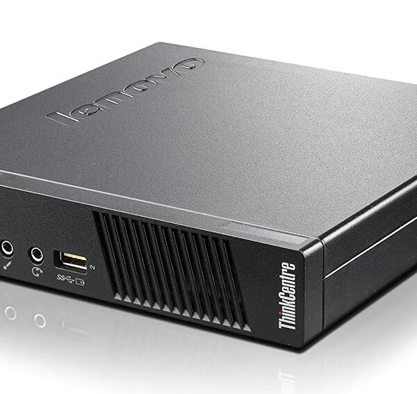 LENOVO PC ThinkCentre M73 Micro, Refurbished Grade A Repainted, i5-4570S, 8/128GB SSD, FreeDOS