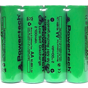 POWERTECH επαναφορτιζόμενες μπαταρίες NI-MH PT-1403, AAA, 800mah, 1.2V, 2τμχ