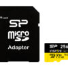 SILICON POWER κάρτα μνήμης microSDXC Inspire, 256GB, UHS-I U3 A1 V30