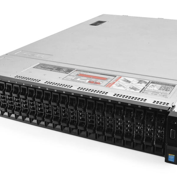 DELL Server R730, 2x E5-2680 v3, 32GB, DVD, 2x 750W, 24x 2.5", REF SQ
