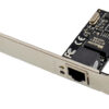POWERTECH κάρτα επέκτασης PCIe σε 1x RJ45 ST714, 1000Mbps, RTL8111C