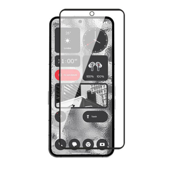 TechWave 5D Full Glue Tempered Glass for Nothing Phone (2) black