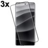 TechWave 5D Full Glue Tempered Glass for Xiaomi Redmi Note 14 4G / 5G black (Σετ 3 τεμαχίων - bulk)